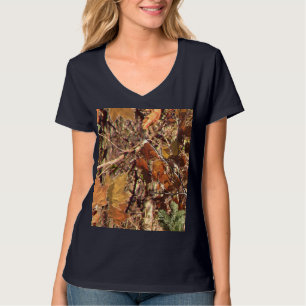 T-shirt Chasseur de la nature Automne Camouflage peinture
