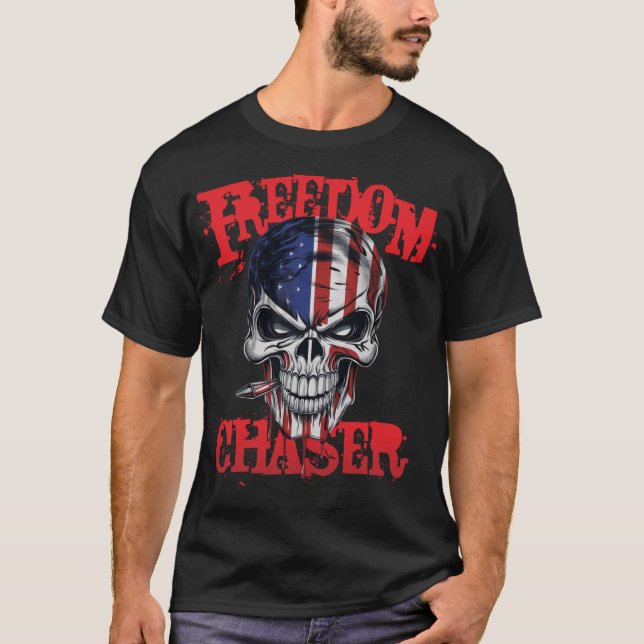 T-shirt Chasseur de liberté (Devant)