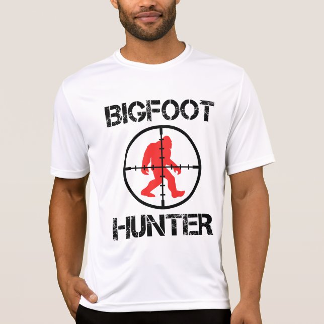T-shirt Chasseur de pieds bitumineux amusant Lover de pied (Devant)