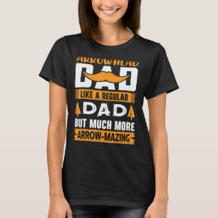 T-shirt Chasseur de pointes d'arc Papa Flint Artefact Arte