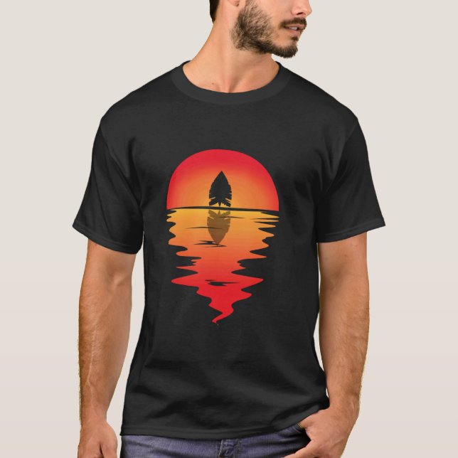 T-shirt Chasseur de pointes de flèche Tête de flèche Chass (Devant)