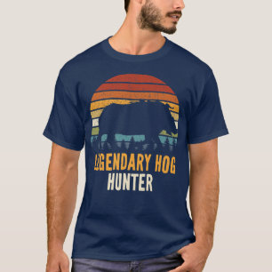 T-shirt Chasseur de porc légendaire Chasse de porc Chasse 