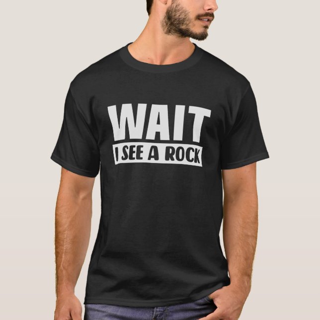 T-shirt Chasseur de roches (Devant)