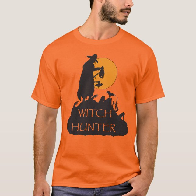 T-shirt Chasseur de sorcières (Devant)