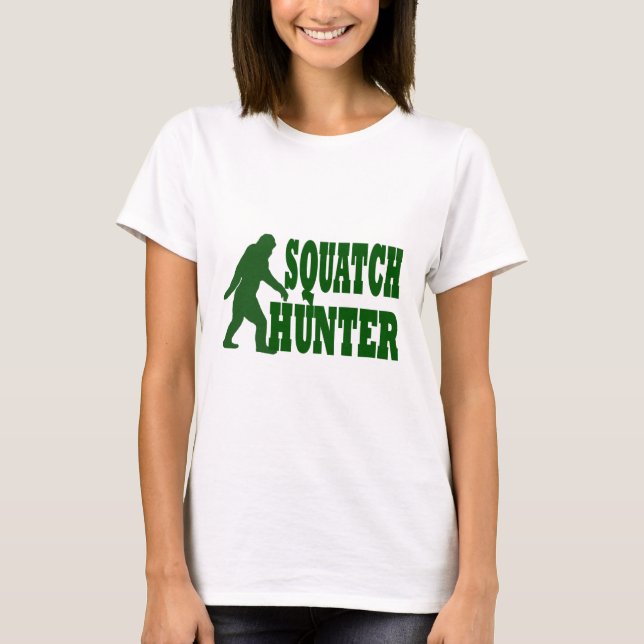 T-shirt Chasseur de squatch (Devant)