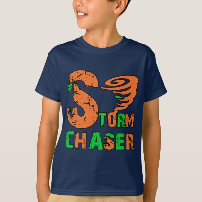 T-shirt Chasseur de tempête (Devant)