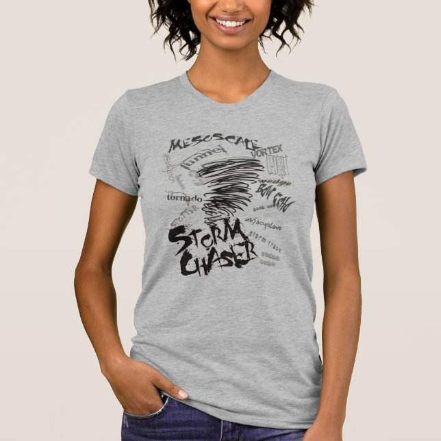 T-shirt Chasseur de tempête (Devant)