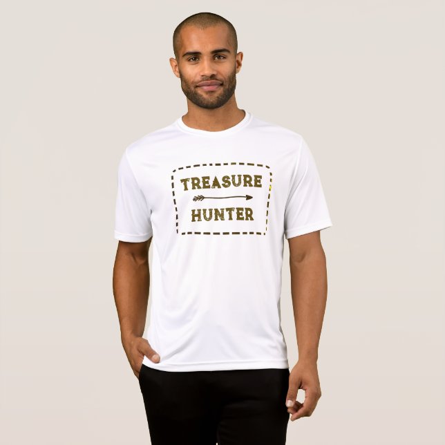 T-shirt Chasseur de trésor (Devant entier)
