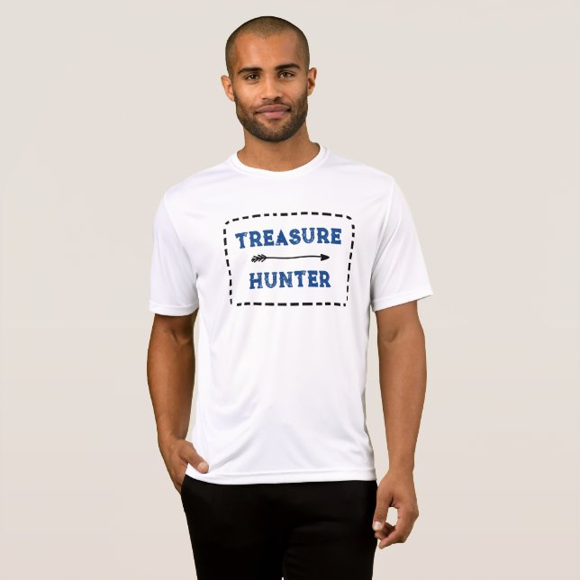 T-shirt Chasseur de trésor (Devant entier)
