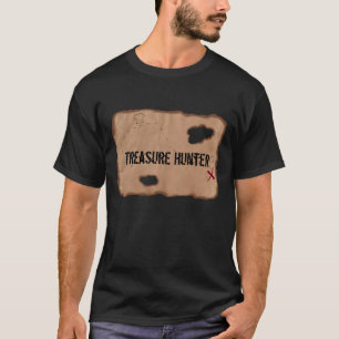 T-Shirt : Chasseur de trésors (Carte des trésors).