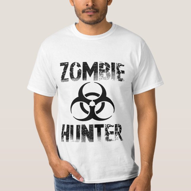 T-shirt Chasseur de zombi (Devant)