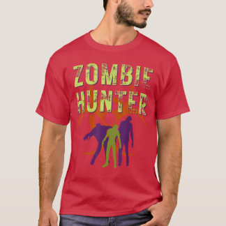 T-shirt Chasseur de zombies Épouvantable Horreur Costume d
