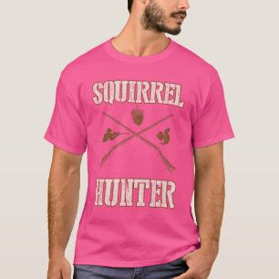 T-shirt Chasseur d'écureuil fusil fusil à fusil à tir à ma