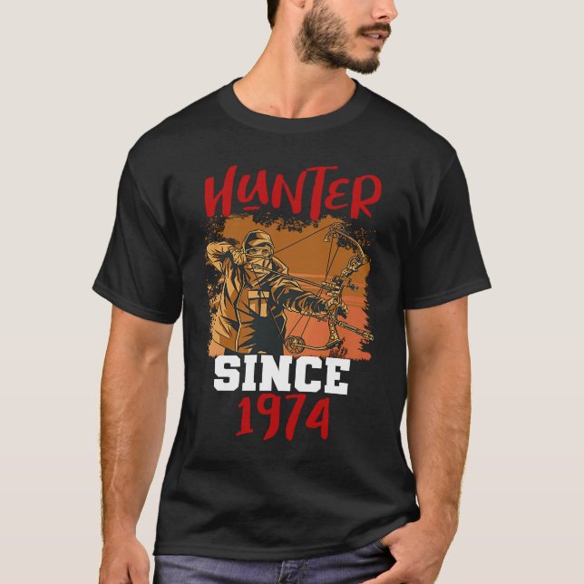 T-shirt Chasseur depuis 1974 (Devant)