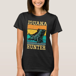 T-shirt Chasseur d'iguana pour garçons Iguanas Iguana Liza