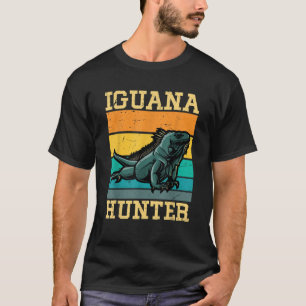 T-shirt Chasseur d'iguana pour garçons Iguanas Iguana Liza