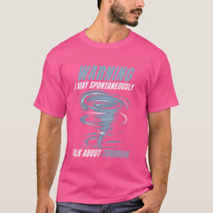 T-shirt Chasseur d'orages drôle chasseur de tornades météo