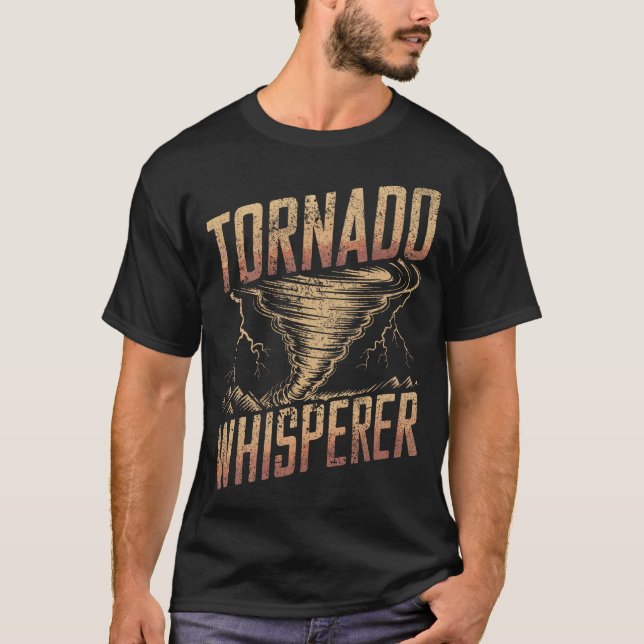 T-shirt Chasseur d'orages S2 Storm Chasing (187) (Devant)