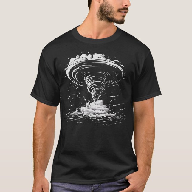 T-shirt Chasseur d'ouragan S2 Ouragan (166) (Devant)