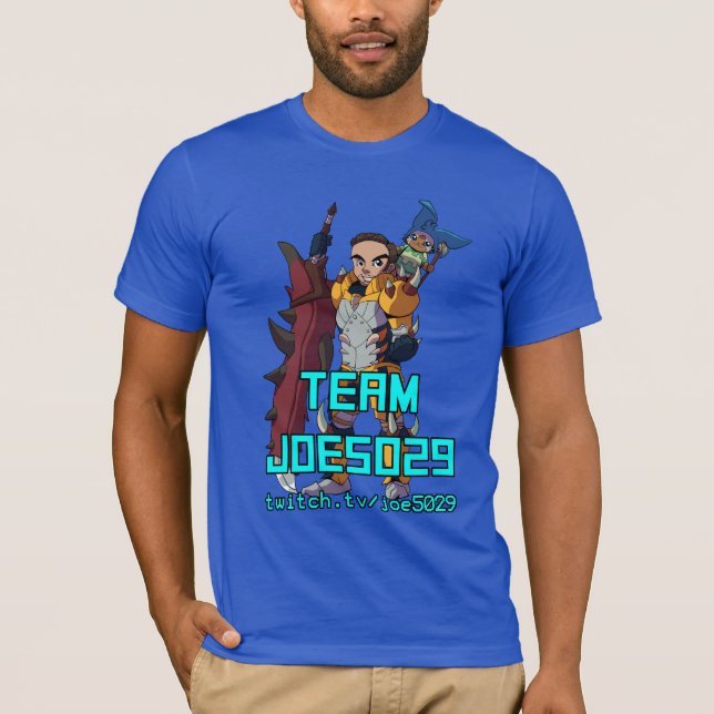 T-shirt chasseur du monstre joe5029 (Devant)