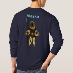 T-shirt Chasseur inuit fractal - Alaska
