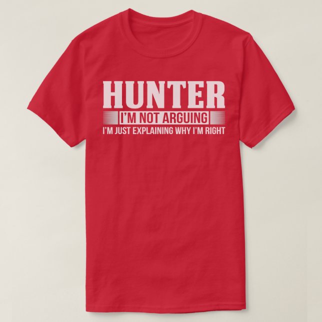 T-shirt Chasseur Je Ne Parle Pas De Chasse (Design devant)