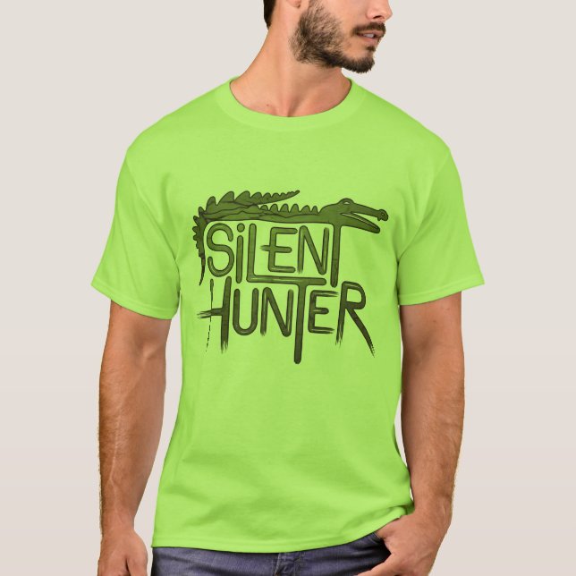 T-shirt Chasseur silencieux (Devant)