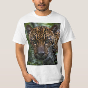 T-shirt "Chasseur silencieux : le Jaguar s'attaque à la fo