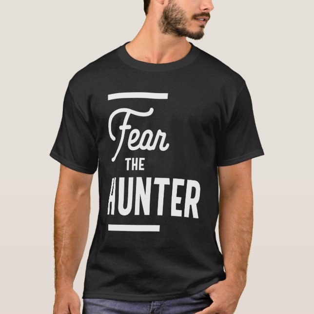 T-shirt Chasseur Titre du travail Cadeau (Devant)