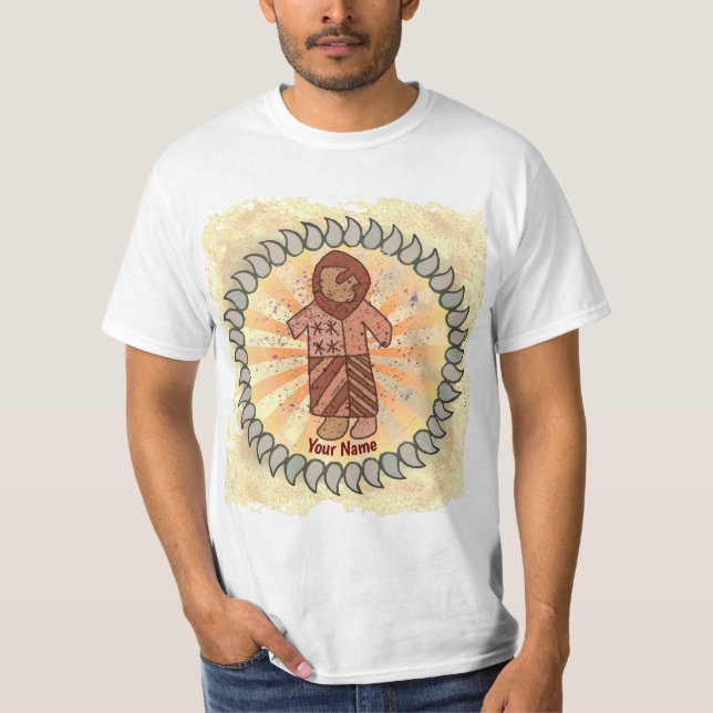 T-shirt Chasseur Tribal Trois Rune  (Devant)