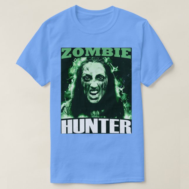 T-shirt Chasseur zombie (Design devant)