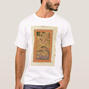 T-shirt Chasseurs capturant des éléphants, du grand Cliv