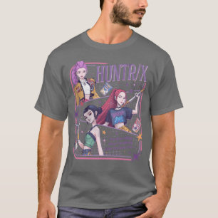 T-shirt Chasseurs de démons Kpop Cadeau de famille Huntri