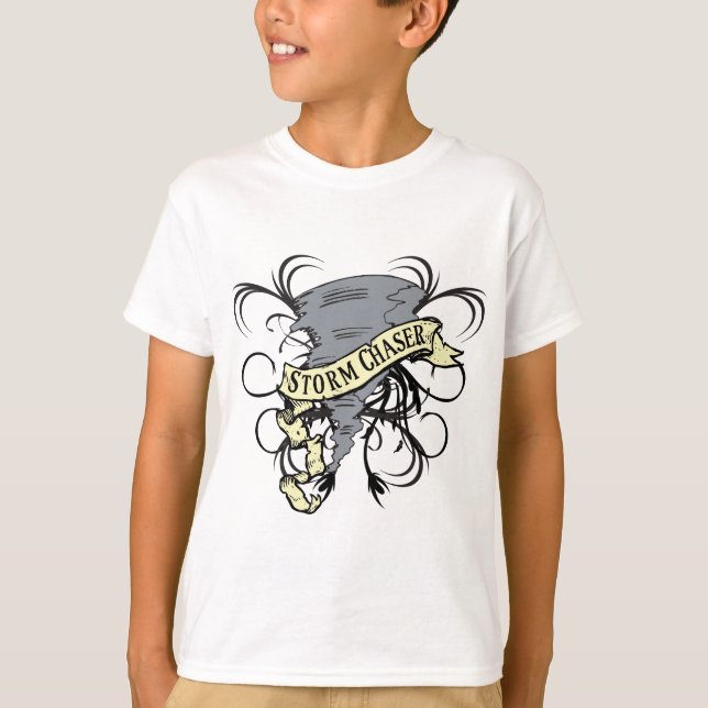 T-shirt Chasseurs de tempête (Devant)