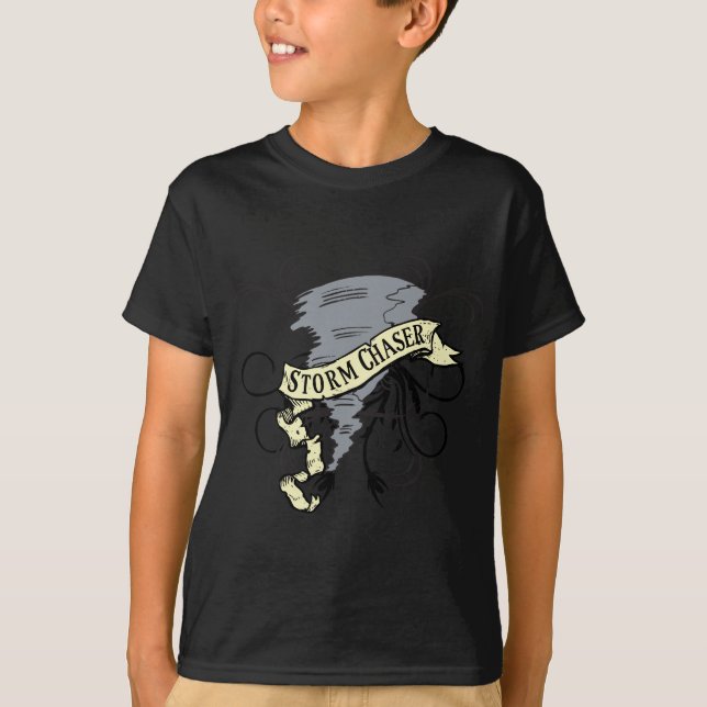 T-shirt Chasseurs de tempête (Devant)