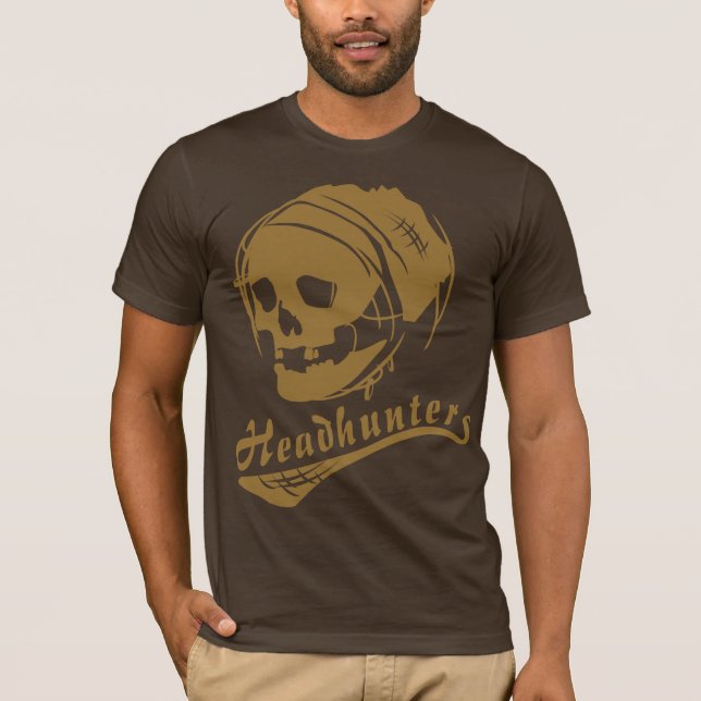 T-shirt Chasseurs de têtes Bornéo (Devant)