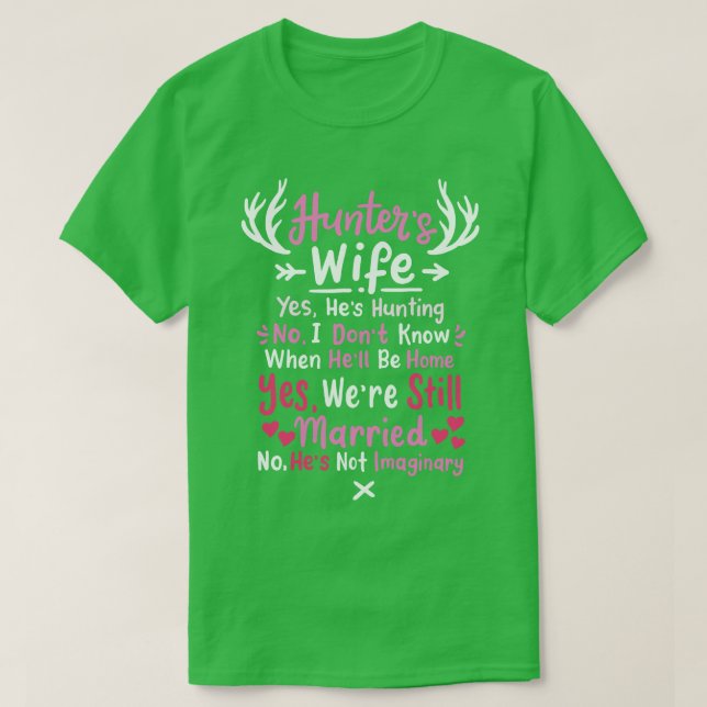 T-shirt Chasseurs Femme 1 (Design devant)