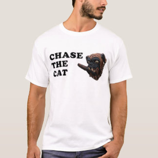 T-shirt chassez le chat
