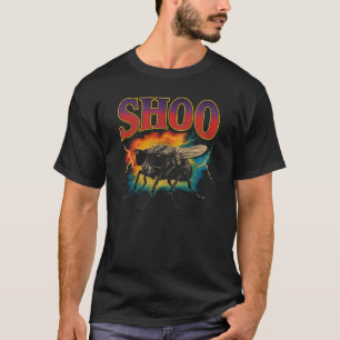 T-shirt Chassez les mouches drôle déteste les mouches Chas