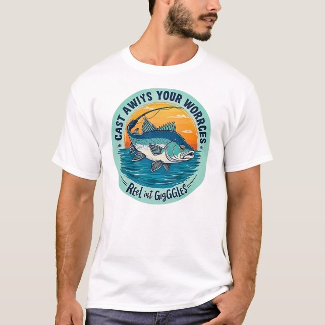 T-shirt Chassez Vos Soucis (Devant)