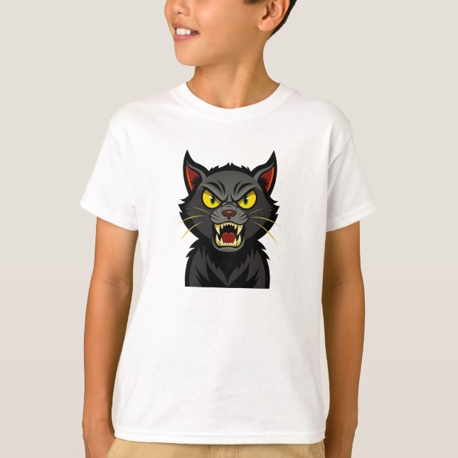 T-shirt chat (Devant)