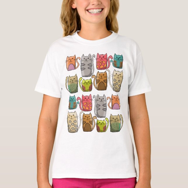 T-shirt Chat! (Devant)