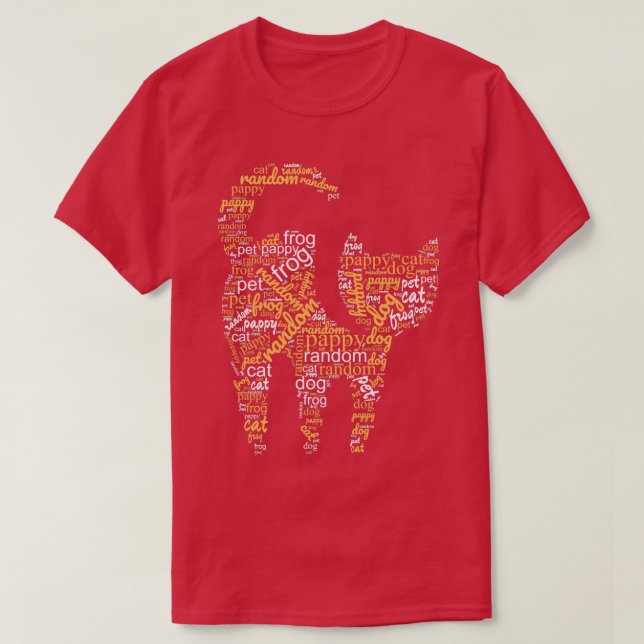 T-shirt chat (Design devant)