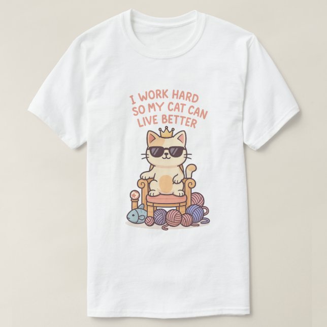  t-shirt chat (Design devant)