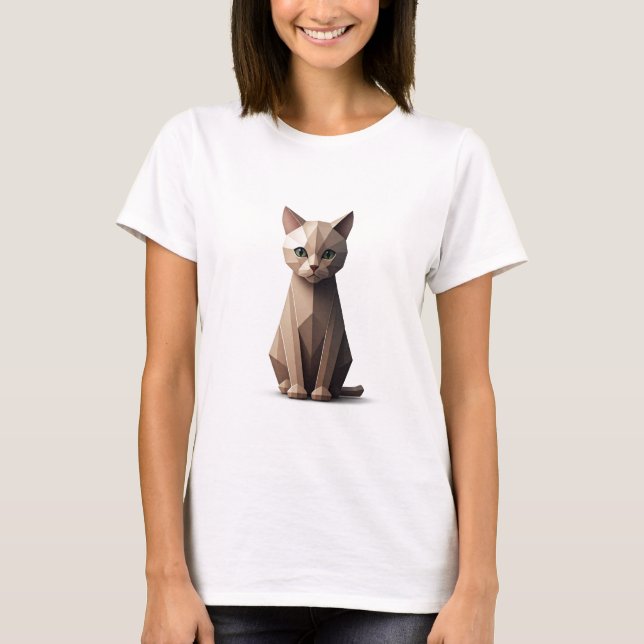 T-shirt chat (Devant)