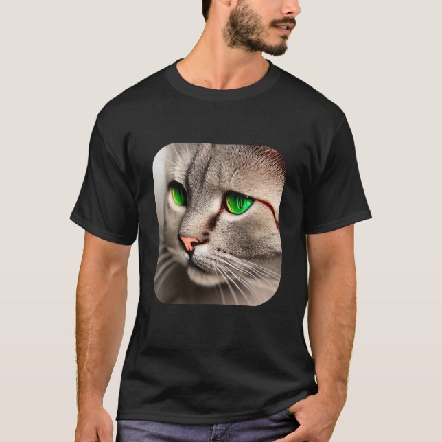 T-shirt Chat 8 Shorthair britannique (Devant)