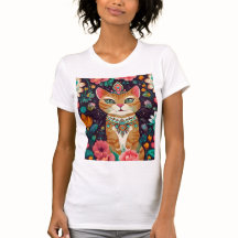 Chat à bijoux couronné