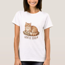 Chat à l'âme douce