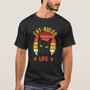 T-shirt Chat a régné sur la vie Famille de chat Parents de