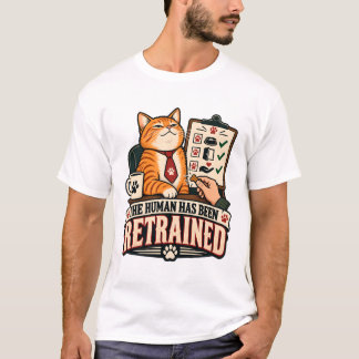 T-shirt Chat a réussi à réentraîner l'humain